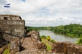 Fortified castle in El Castillo in Nicaragua Royalty Free Stock Photo