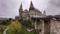 Fortified castle of Hunedoara - UNESCO heritage - historical landmarks of Romania