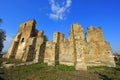 Fortified catholic church ruins