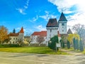 Agnita town in Sibiu county, Transylvania, Romania