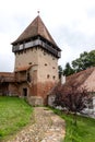 The fortified church from Alma Vii, Transylvania, Romania Royalty Free Stock Photo