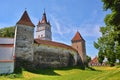 Fortress Church in Transylvania, Romania Royalty Free Stock Photo