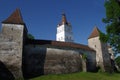 Fortified church of Harman Royalty Free Stock Photo