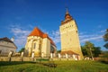 Fortified church Keisd in Saschiz in Transylvania