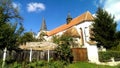 Fortified church in the village of Richis