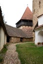 The fortified church. Viscri. Brasov county. Transylvania. Romania Royalty Free Stock Photo