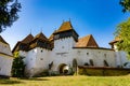 Fortified Church Viscri in Transylvania Romani Royalty Free Stock Photo