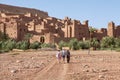 Fortified city of Ait Benhaddou Royalty Free Stock Photo