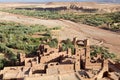 Fortified city of Ait Benhaddou Royalty Free Stock Photo