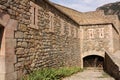 Fortified city of Villefranche de Conflent in Pyrenees Orientales, France Royalty Free Stock Photo