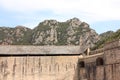 Fortified city of Villefranche de Conflent in Pyrenees Orientales, France Royalty Free Stock Photo