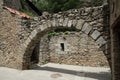 Fortified city of Villefranche de Conflent in Pyrenees Orientales, France Royalty Free Stock Photo