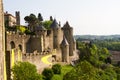 Fortified French city of Carcassonne