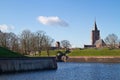 Fortified garrison city Naarden in Holland