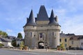 The gate Saint-Julien at La-FertÃÂ©-Bernard in France