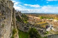 Fortified medieval city of Carcassonne in France