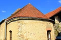 Fortified medieval saxon church in Calnic, Transylvania Royalty Free Stock Photo