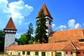 Fortified medieval saxon evangelic church in Agnita- Agnetheln, Transilvania, Romania