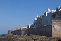 Fortified walls of Essaouira Royalty Free Stock Photo