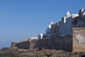 The Fortified walls of Essaouira Royalty Free Stock Photo