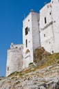 Fortified walls. Ostuni. Puglia. Italy. Royalty Free Stock Photo