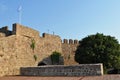 Fortres Molyvos,Greece Royalty Free Stock Photo
