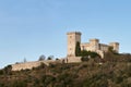 The fortress albornoz in narni Royalty Free Stock Photo