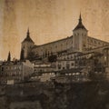 Fortress Alcazar in Toledo, Castile, Spain