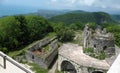 Fortress of of the ancient capital Anakopia on the Iverian mountain. Abkhazia Royalty Free Stock Photo