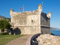 Fortress bastion in Menton, France Royalty Free Stock Photo