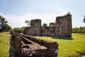 Fortress. Brick walls of Fort Zeelandia, Guyana