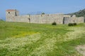 The fortress of Butrinto in Albania Royalty Free Stock Photo