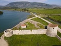 The fortress of Butrinto in Albania