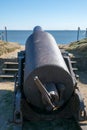 Fortress cannon in Suomenlinna - Sveaborg, Helsinki Finland Royalty Free Stock Photo