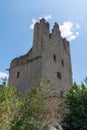 Fortress Carcassonne Medieval City in France Languedoc Royalty Free Stock Photo