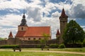 Fortress church of Ostheim Royalty Free Stock Photo