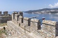 Fortress in city of Kavala, Greece Royalty Free Stock Photo