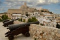 Fortress Dalt Vila (Ibiza) Royalty Free Stock Photo