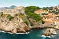 Fortress in Dubrovnic Royalty Free Stock Photo