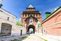 Fortress gates in Kolomna, Russia