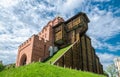 Fortress Golden Gate in Kiev, Ukraine. Ancient Kievan Rus