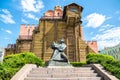 Fortress Golden Gate in Kiev, Ukraine. Ancient Kievan Rus