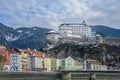 Fortress of Kufstein. Royalty Free Stock Photo