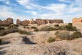 Fortress Kyzyl-Kala of Ancient Khorezm Royalty Free Stock Photo