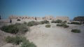 Fortress Kyzyl-Kala is located in the territory of Ancient Khwarezm, Uzbekistan