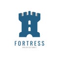 Fortress Logo Template in Vector Shape