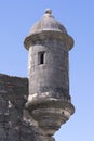 Fortress lookout turret Royalty Free Stock Photo