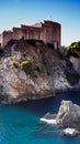 Fortress Lovrijenac is a Game of Thrones Shooting Set in Dubrovnik Royalty Free Stock Photo