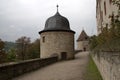 Fortress Marienberg watch tower and path to the inner courtyard