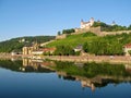 Fortress Marienberg in Wurzburg Royalty Free Stock Photo